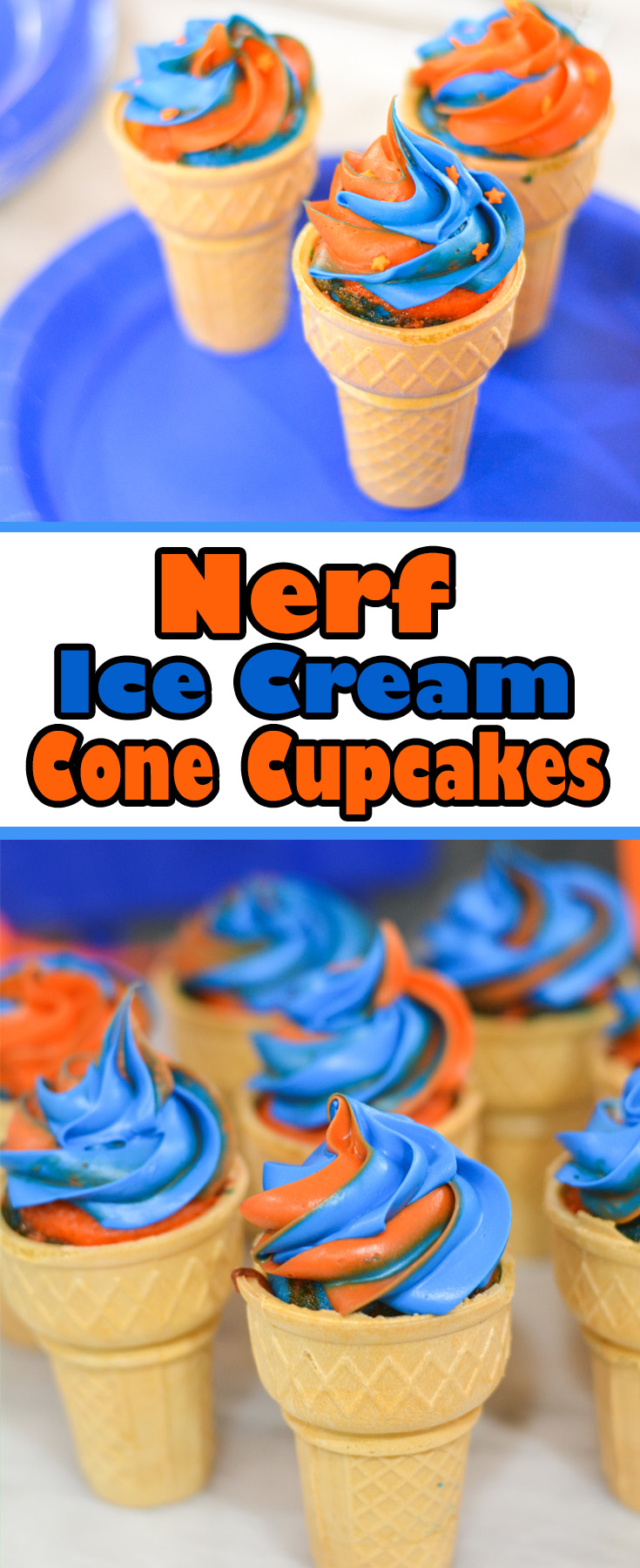 nerf cupcakes