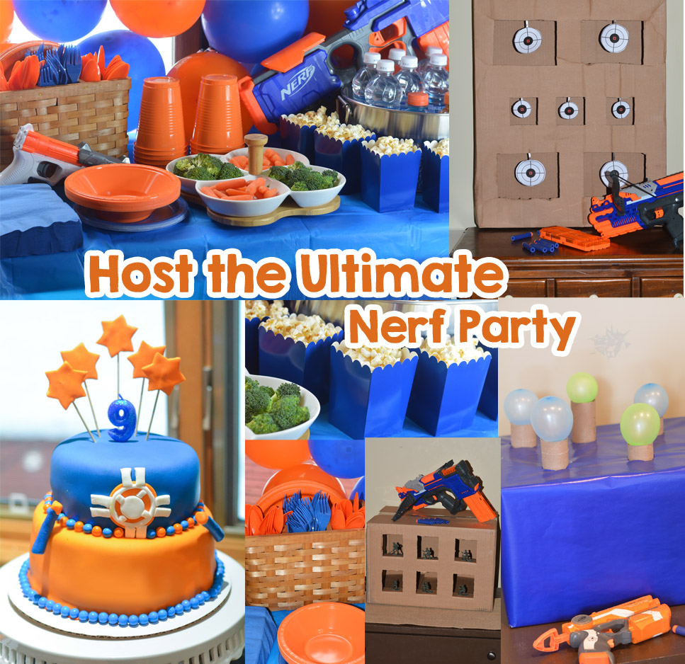 Nerf Party Ideas