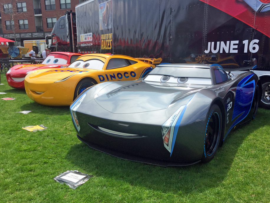 Cars 3' Lightning McQueen replica tours through Calgary