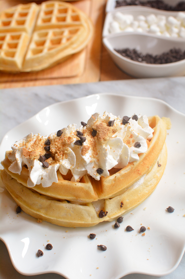 S'mores Waffles