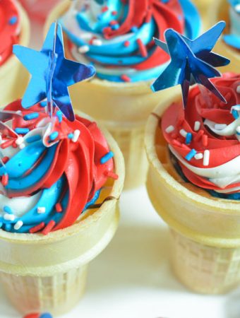 4th of july cupcakes