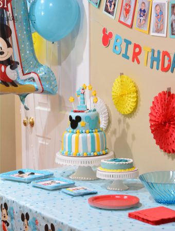 Mickey Fun to Be 1 Birthday Party