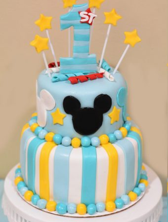 Mickey 1st Birthday Cake