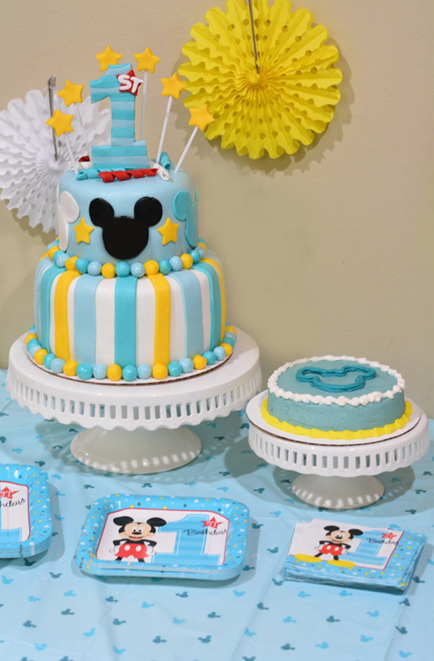 Mickey 1st Birthday Cake