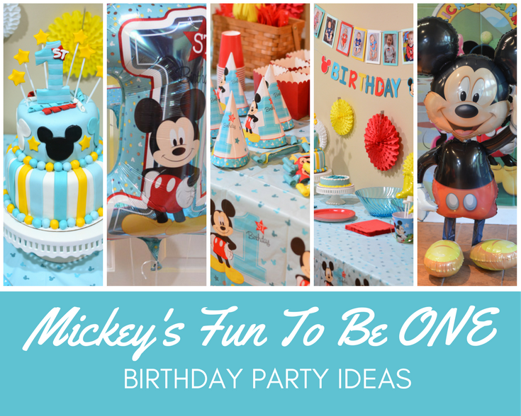 Mickey Birthday Party Decorations