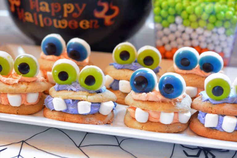 Halloween Monster Cookies