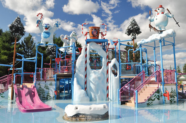 santas village water park