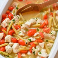 Tomato Basil Pasta with Chicken