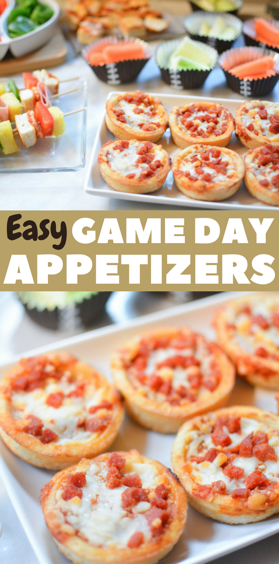 Easy Game Day Appetizers - Mommy's Fabulous Finds