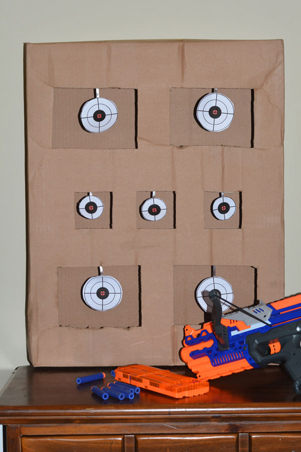 nerf target game