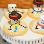 melted snowman cookies