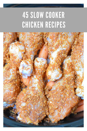 45 Slow Cooker Chicken Recipes slow cooker chicken