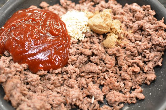 bbq beef braid ground beef mix