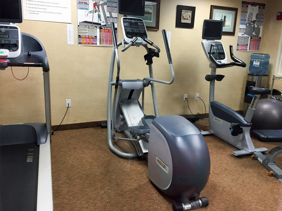 hotel exercise room