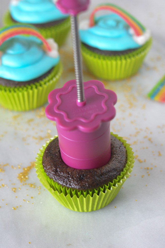 rainbow cupcakes