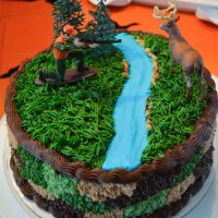 hunting cake