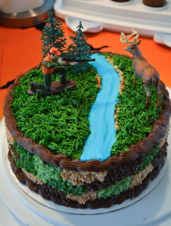 hunting cake