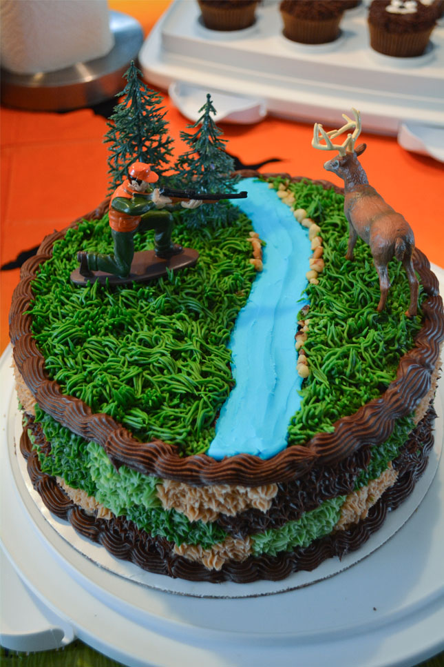 hunting cake