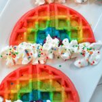 rainbow waffles