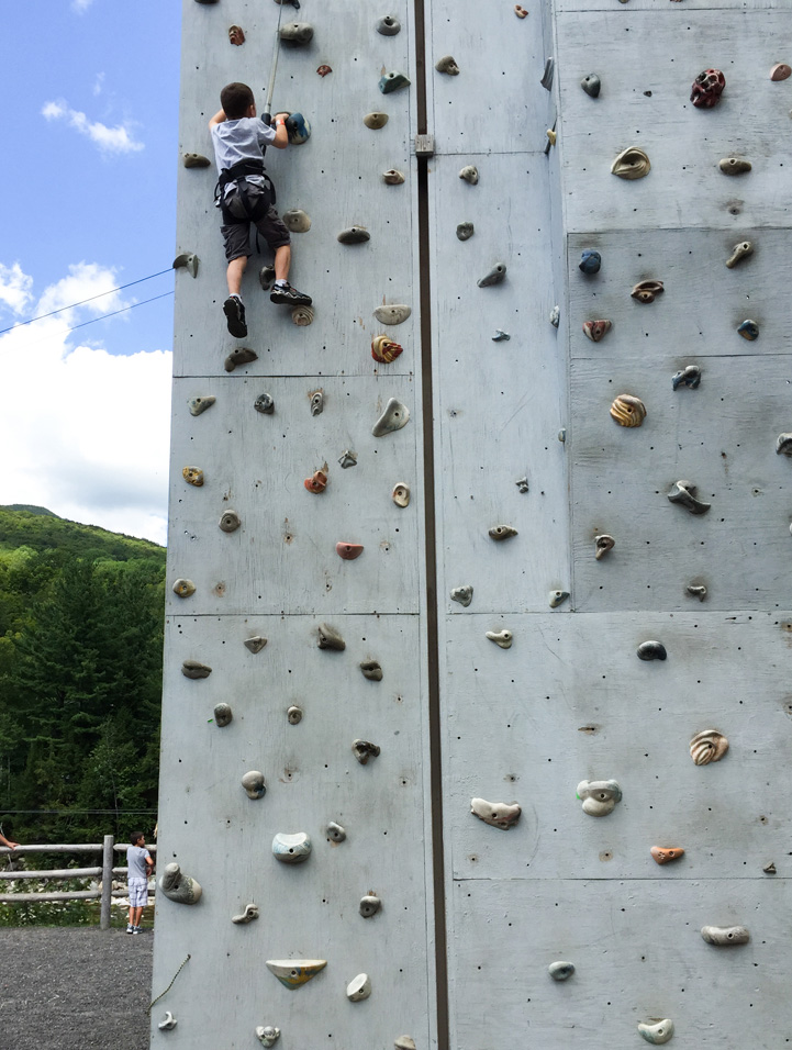 loon mountain rock climbing