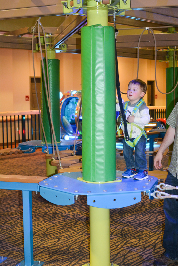 great wolf lodge toddler ropes course