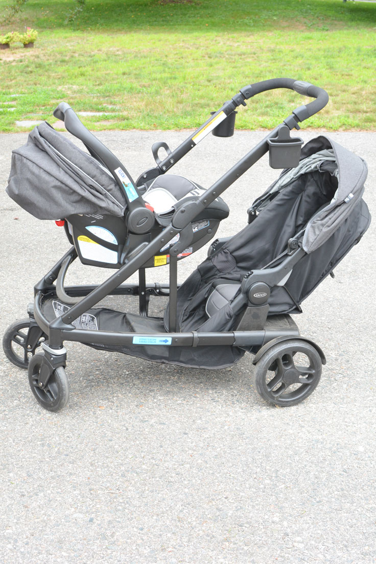 tandem double stroller