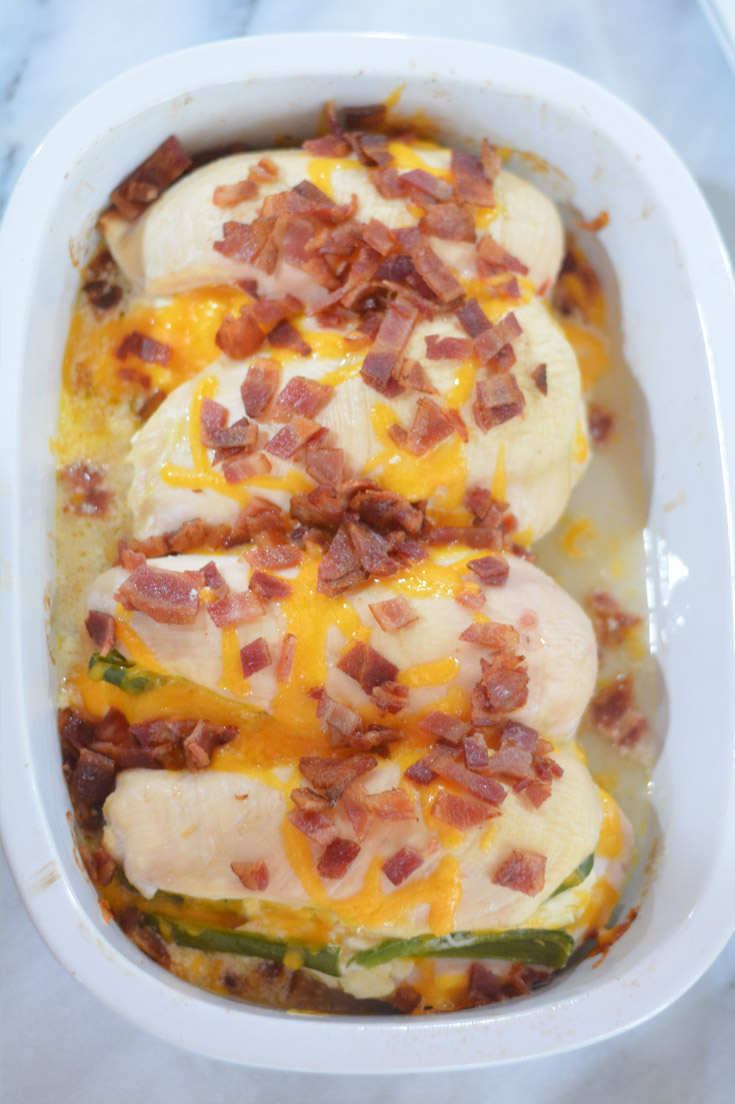 Jalapeno Popper Chicken Casserole