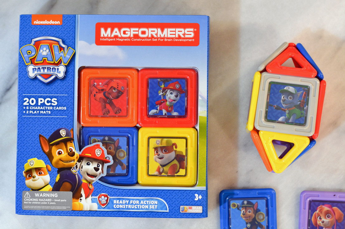 paw patrol magformers giveaway