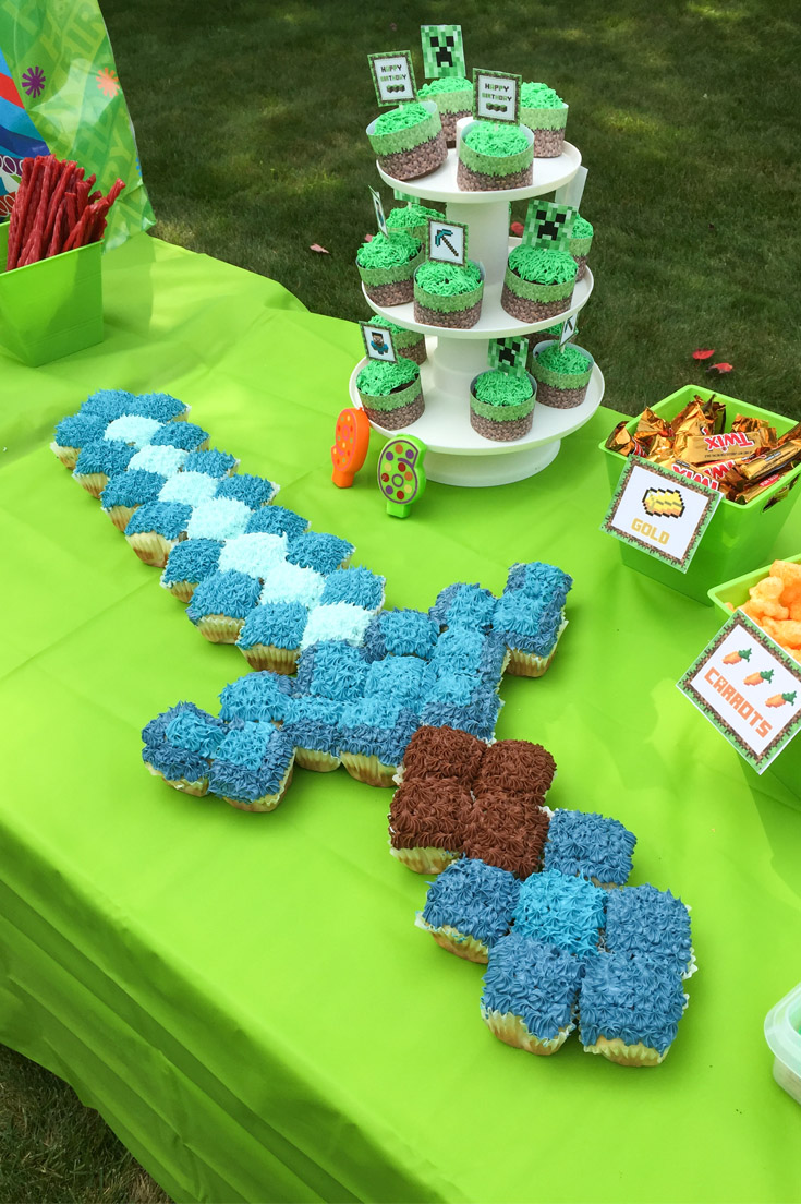  Minecraft  Cupcake  Cake Mommy s Fabulous Finds