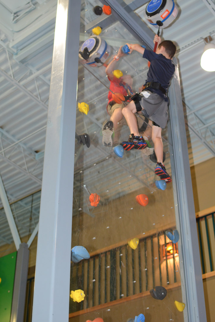Rustic Ridge Climbing Wall