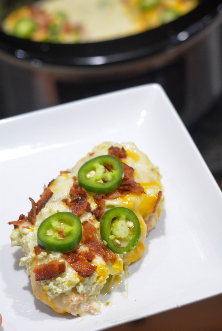 Crockpot Jalapeño Chicken