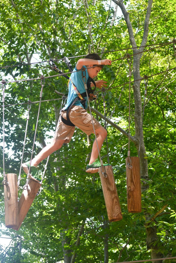 new hampshire aerial ropes coures