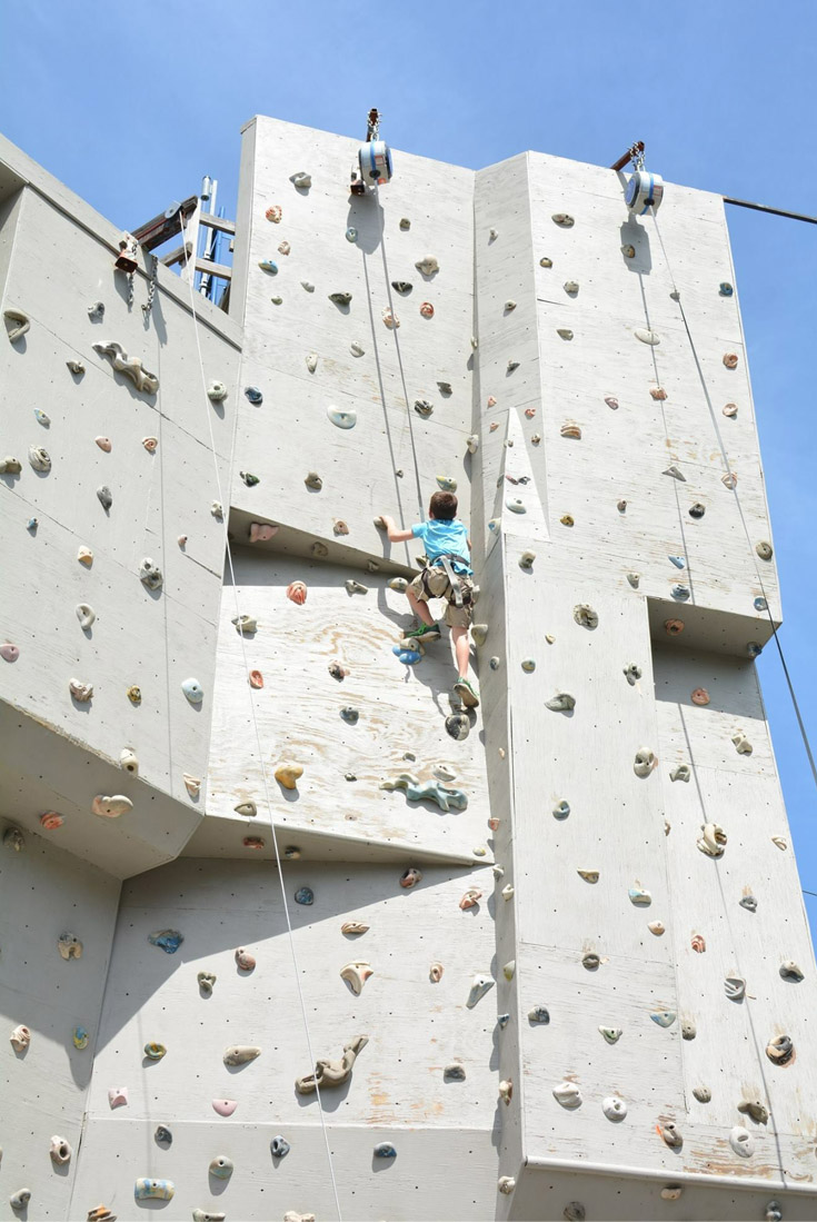 climbing wall