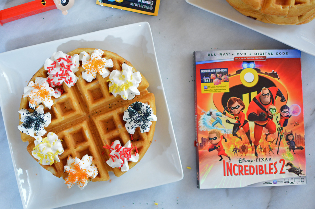 disney incredibles wafle