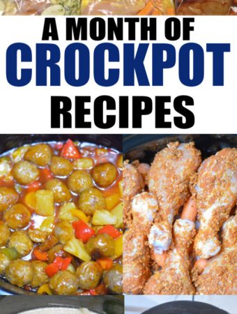 month of crockpot meals