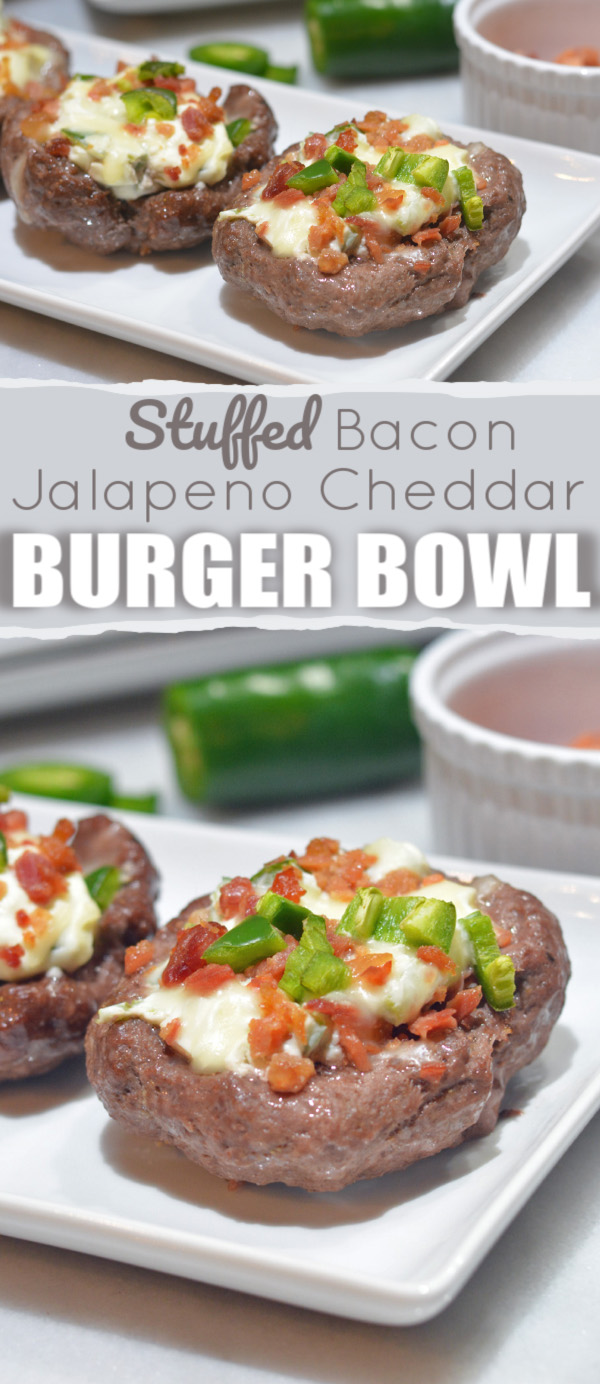 Bacon Jalapeno Cheddar Bunless Burger Bowl