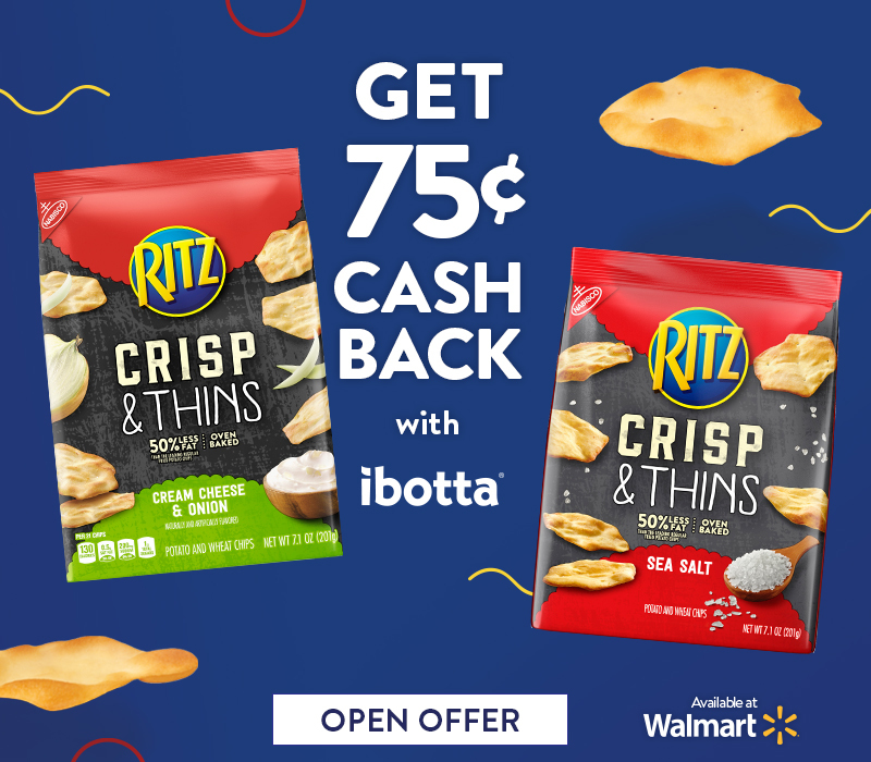 RITZ Ibotta Cash Back