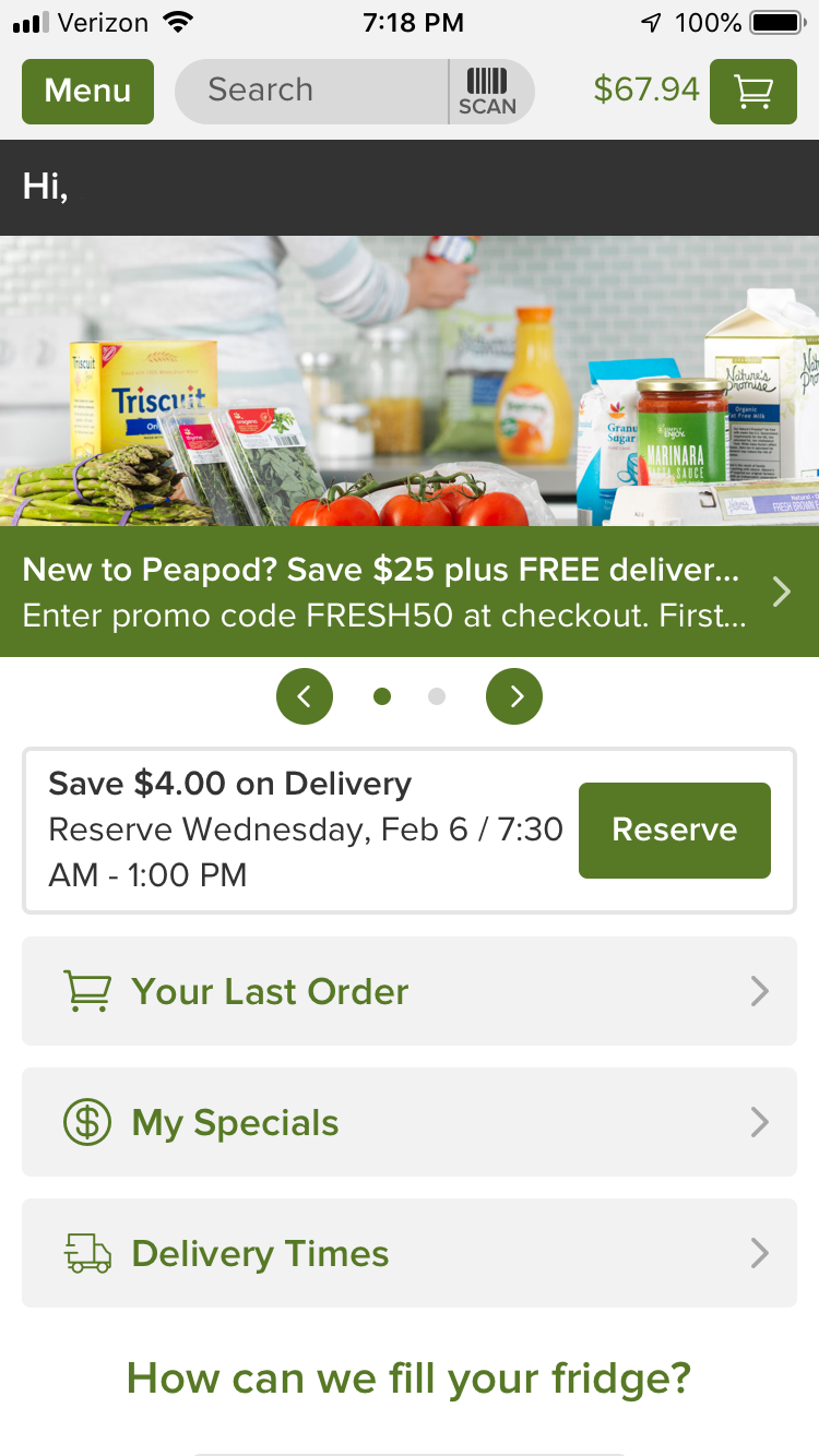 peapod grocery