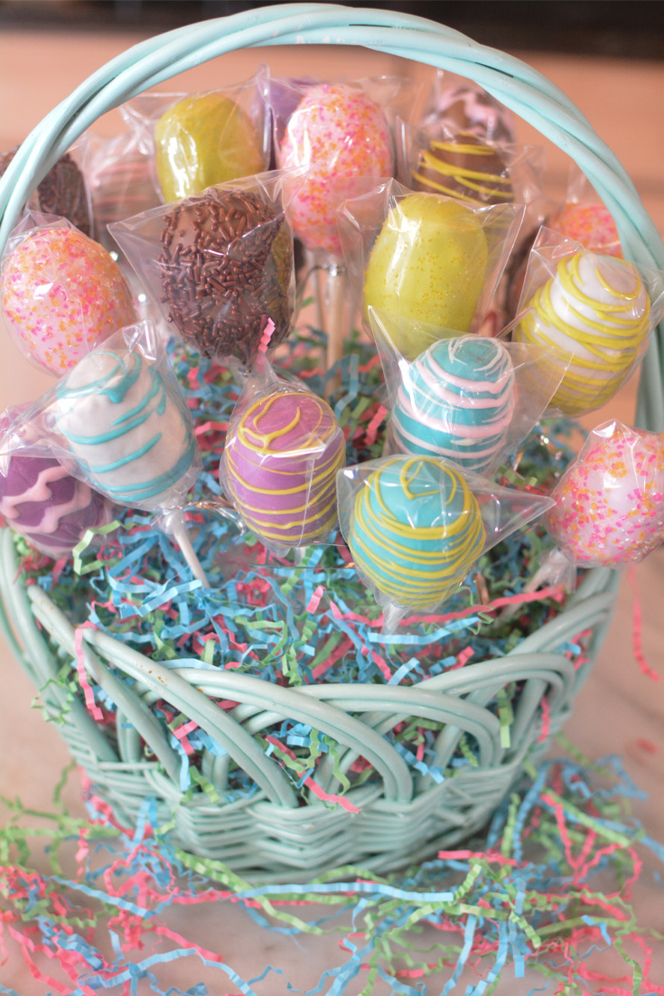 Chocolate Egg Cake Pops