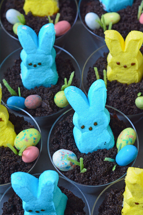 Easter Dirt Cake Cups - Belle of the Kitchen