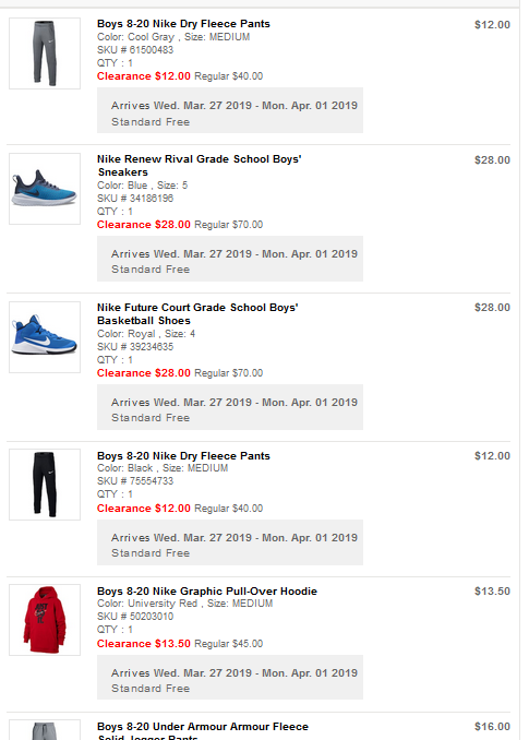 kohls nike coupons