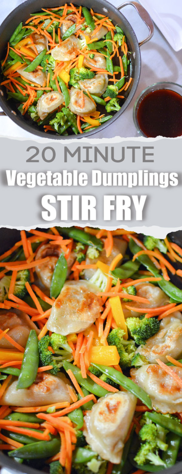 Stir Fry with Vegetable Dumplings