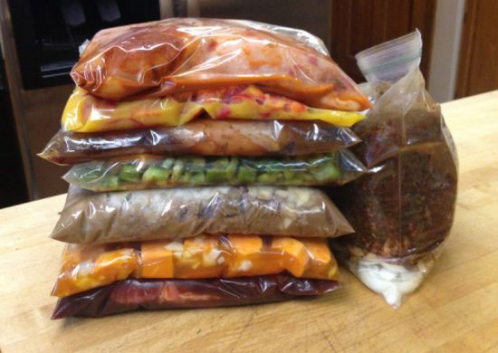crockpot freezer meal prep