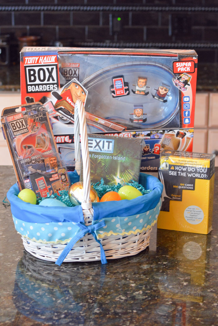 non candy easter basket ideas boys