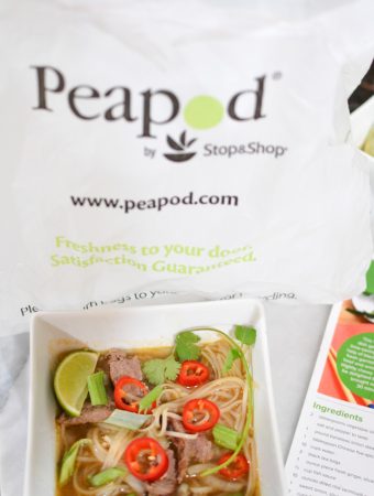 peapod fast pho meal kit