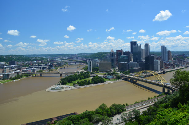 Duquesne Incline top view