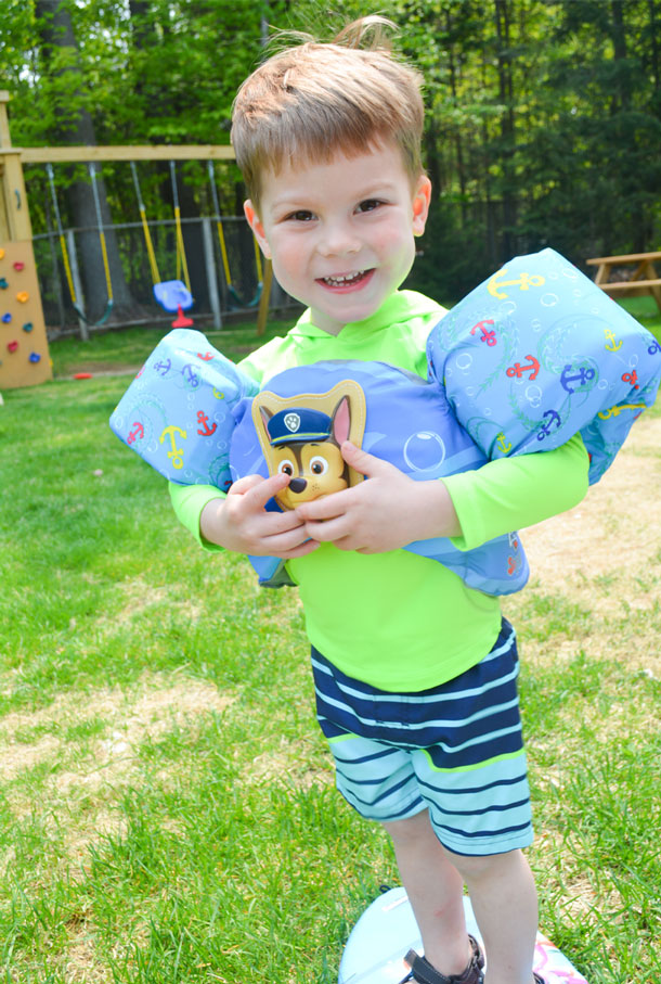 swimways paw patrol swim trainer