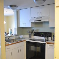 waterville valley town square condo kitchen