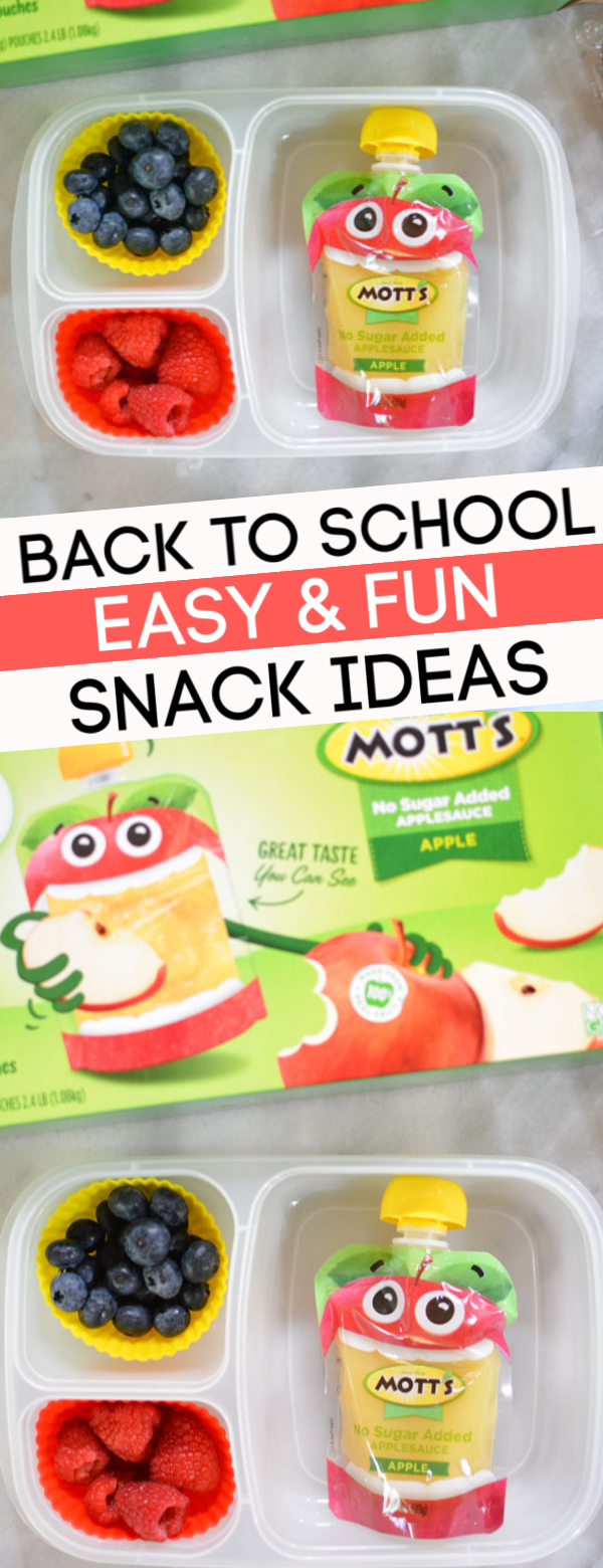 fun school snack ideas