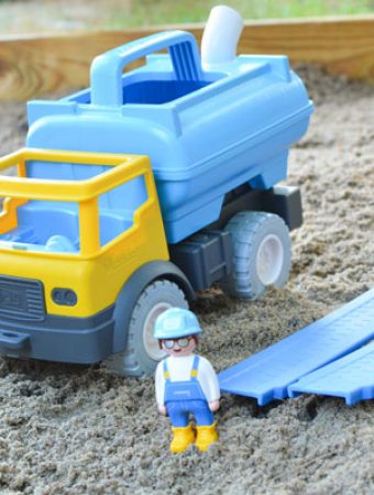 playmobil sand water tank truck